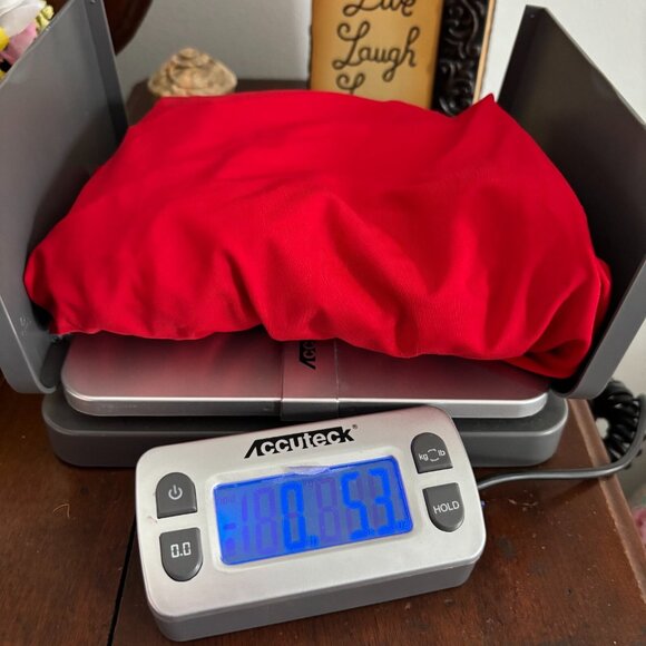 Athleta Womens Sports Top Medium Red Nylon Stretch Strappy Athleisure Gorp 18298 - Picture 9 of 9